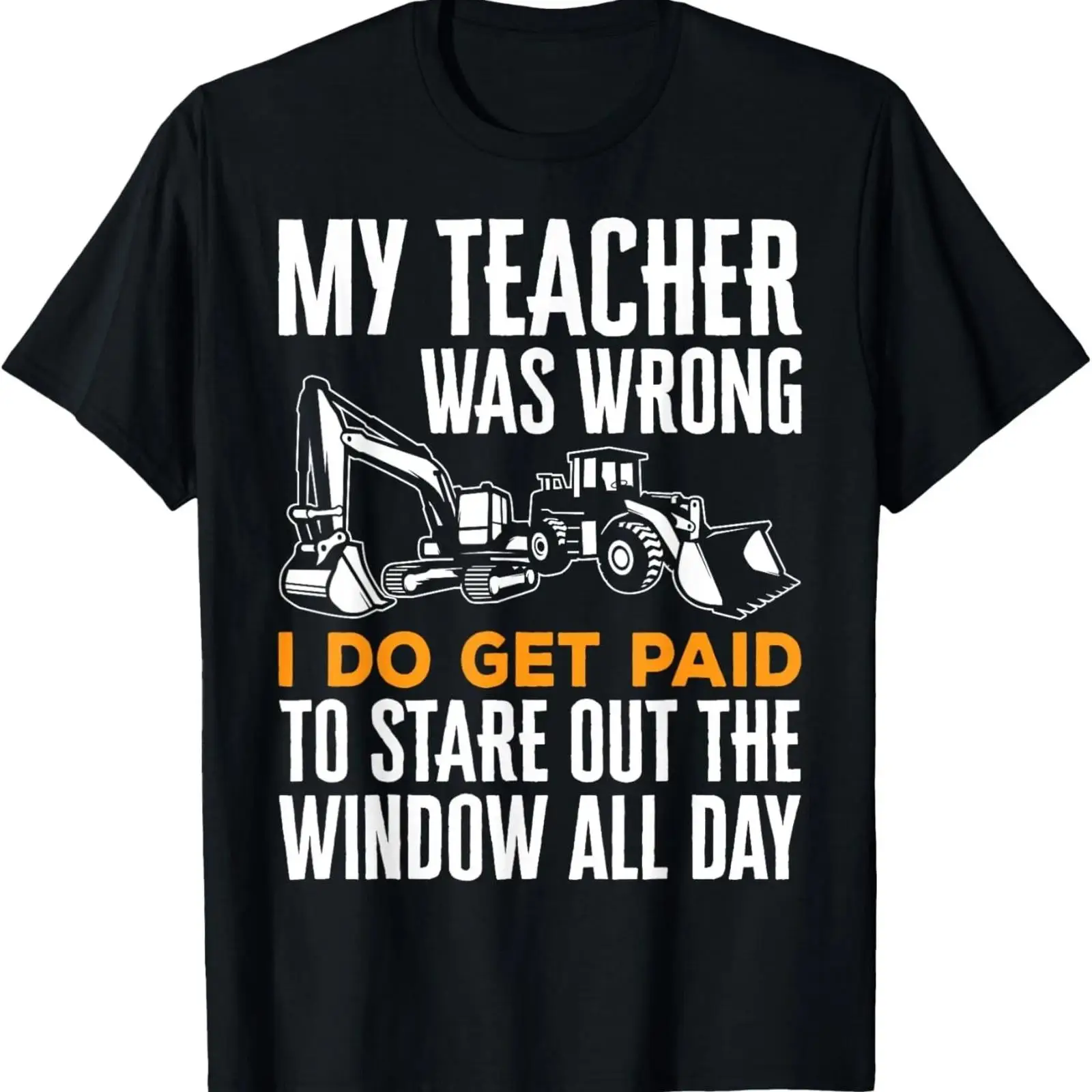 Grappige T-shirt met afbeeldin - Heavy Equipment Washing recensie en prijs